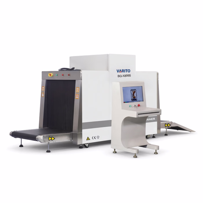 VARITO BG-X8065 luggage inspection system for X-ray security screening of bags and parcels