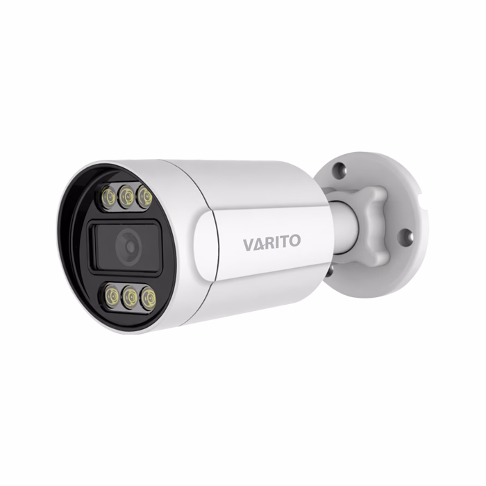 VARITO VA-A666S5 5MP AI IP bullet camera with smart IR night vision for outdoor surveillance