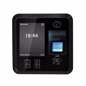 VARITO VFS28 Fingerprint and RFID Card Reader biometric access control device for secure identity verification and entry management.