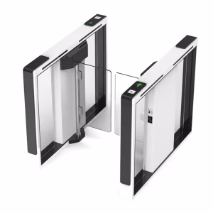VARITO VT-Q70 Optical Speed Gate with infrared sensors and automatic glass barriers for contactless pedestrian access control