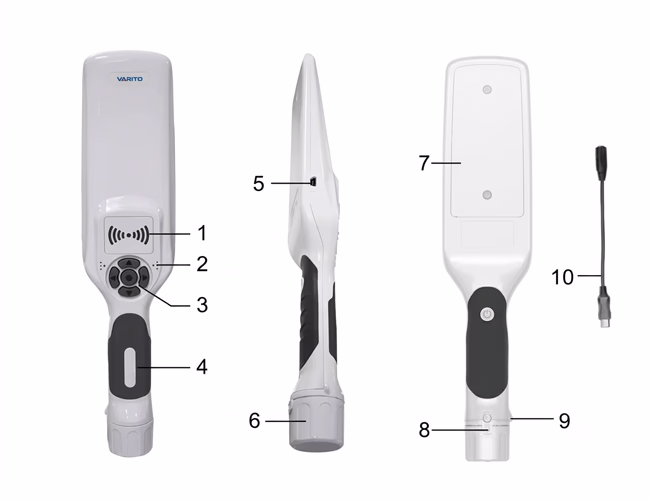 VARITO VT-B360 Hand Held Metal Detector
